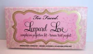 Too Faced ~ LEOPARD LOVE ~ Complexion Perfection Kit   Bronze, Blush 