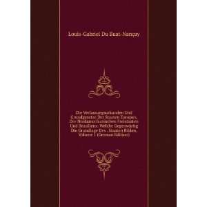   , Volume 1 (German Edition) Louis Gabriel Du Buat NanÃ§ay Books
