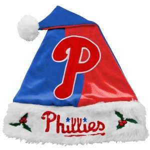  Philadelphia Phillies Mistletoe Santa Hat Sports 