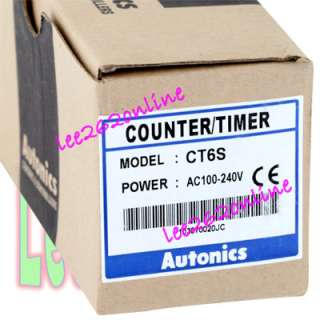 T1 AUTONICS Preset Electronic Counter CT6S New In Box   