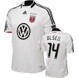 Ben Olsen Game Used Jersey D.C. United #14 Short Sleeve Away Jersey 