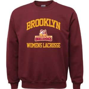  Brooklyn College Bulldogs Maroon Youth Womens Lacrosse 