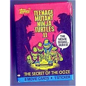  Topps Teenage Mutant Ninja Turtles II   The Secret of The Ooze 