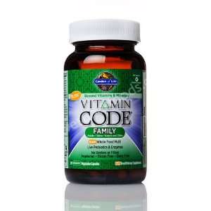  Garden of Life Vitamin Code Family Formula Health 