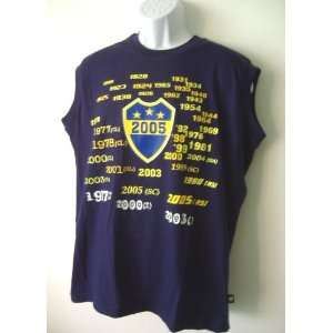  Boca Juniors Soccer T shirt Titulos Boca Juniors Color 