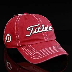  2009 Utah Utes College Titleist NCAA Baseball Hat Cap 