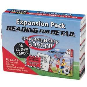  8 Pack EDUPRESS READ FOR DETAIL EXPANSION PACK RED 
