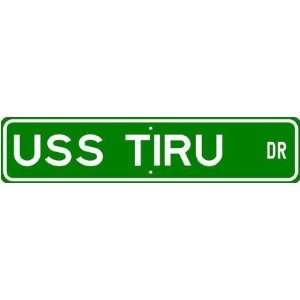  USS TIRU SS 416 Street Sign   Navy