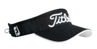 TITLEIST LOW PROFILE VISOR BLACK golf Hat Cap ProV1 FJ  