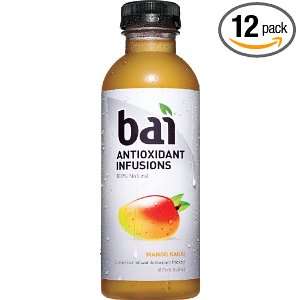 Bai, Mango Kauai, 100% Natural Antioxidant Infused Beverage, 18 Ounce 
