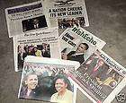 obama inauguration new york times post new spapers etc
