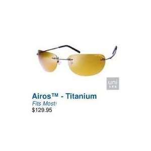   Polarized Light Weight Sunglasses  Airos Titanium