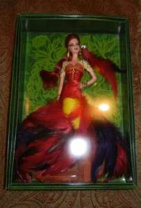 2008 The Scarlet Macaw Barbie Doll MNRFB  