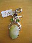   and Peridot Sterling Silver Necklace Pendant, Barely Used 2 in