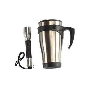   Topmost JL GK0601 Flashlight with Travel Mug 450ml GPS & Navigation