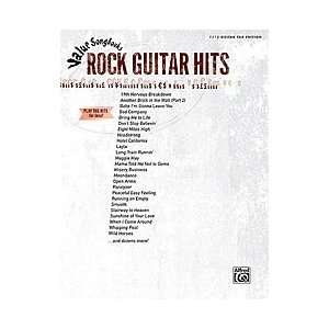   Alfred 00 33597 Value Songbooks  Rock Guitar Hits