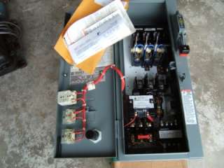 You are bidding on a Square D AC Combination Motor Starter 