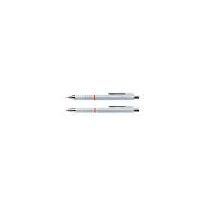  Rotring Tikky II White Ballpoint Pen and 0.5 MM Mechanical 