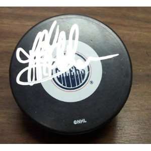  Jeff Beukeboom Autographed Hockey Puck