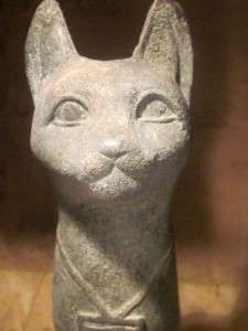 Egyptian cat statue   Bast / Bastet   Protective goddess of music 