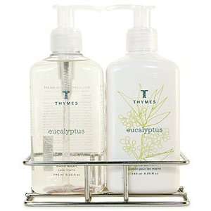  The Thymes Eucalyptus Sink Set with Caddy Beauty