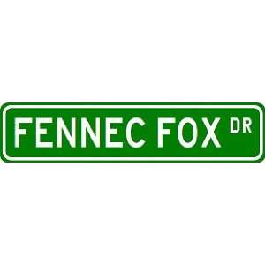  FENNEC FOX Street Sign ~ Custom Aluminum Street Signs 