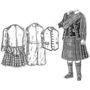    1901 Scottish Dress for Boy 3 4 Years Pattern 