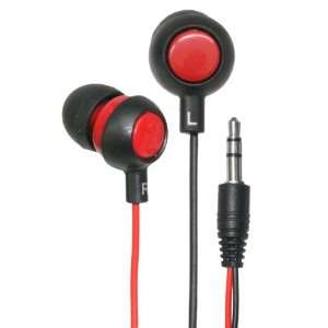  iHip Big Swell Earphones (Black/Red)