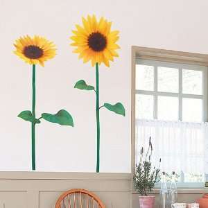  Bike & Sunflower   Large Wall Decals Stickers Appliques 