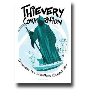  Thievery Corporation Poster   Concert Flyer   Culture of 