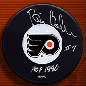 Bill Barber Memorabilia Signed Hockey Puck