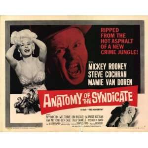  Anatomy of the Syndicate Movie Poster (22 x 28 Inches 