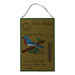    Rossos International Bluebird Thermometer Patio, Lawn & Garden