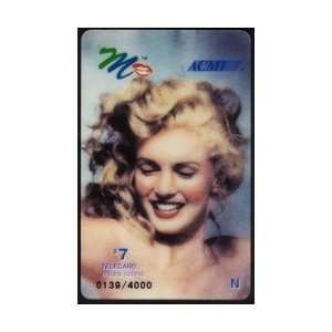 Marilyn Collectible Phone Card $7. Marilyn Monroe (Portait With Warm 