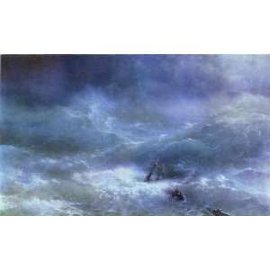     Ivan Aivazovsky   24 x 14 inches   The Billow