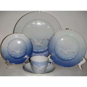  Bing & Grondahl Seagull 5 Piece Place Setting Everything 