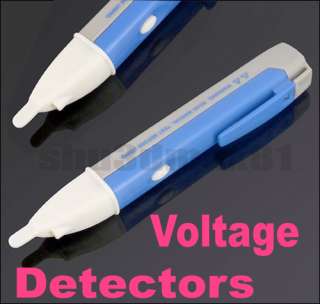 Voltage Detector Pen Non Contact 90~1000V AC Tester BLK S624 Features 