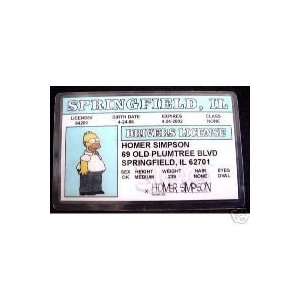  The Simpsons   Homer Simpson   Collector Card   A 
