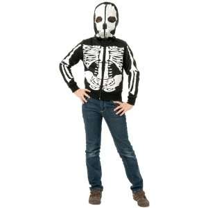  Girls Skeleton Sweatshirt Hoodie Costume   X Large (12 14 