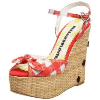  Harajuku Lovers Womens Lux Wedge Shoes