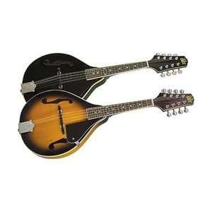  Rogue RM 100A A Style Mandolin, Black Musical Instruments