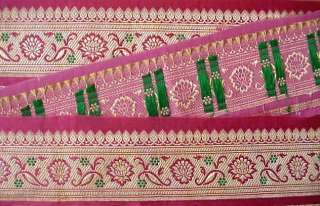, jacquard trim is traditionally woven in the Indiancity of Benares 
