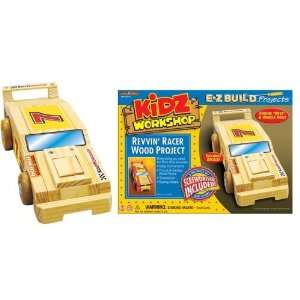  Kidz Workshop Revvin Race Car Wood Project Toys & Games