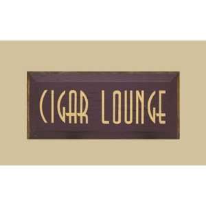   SaltBox Gifts I818Cl Cigar Lounge Sign Patio, Lawn & Garden