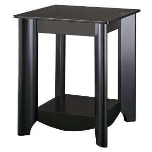  Myspace Bush Aero Collection End Tables with Tinted Glass 