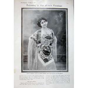    1905 Senorita Guerrerito Dancer Palace Theatre Lady