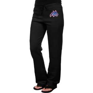  Stony Brook Seawolves Ladies Black Logo Applique Sweatpant 