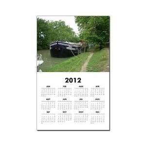   Midi 2012 One Page Wall Calendar 11x17 inch on Glossy Paper Office