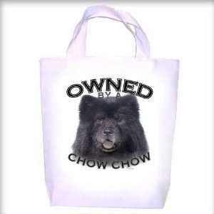  Chow Chow BLACK Owned Shopping   Dog Toy   Tote Bag Patio 