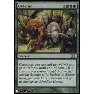  Overrun (Magic the Gathering   10th Edition   Overrun Near 